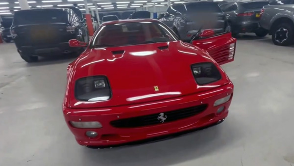 stolen ferrari founded