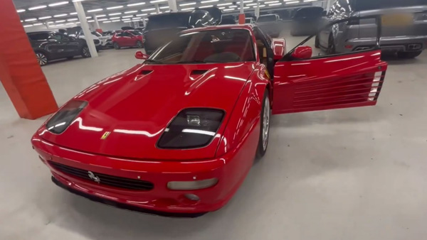 stolen ferrari founded