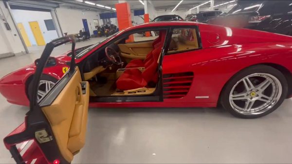 stolen ferrari founded