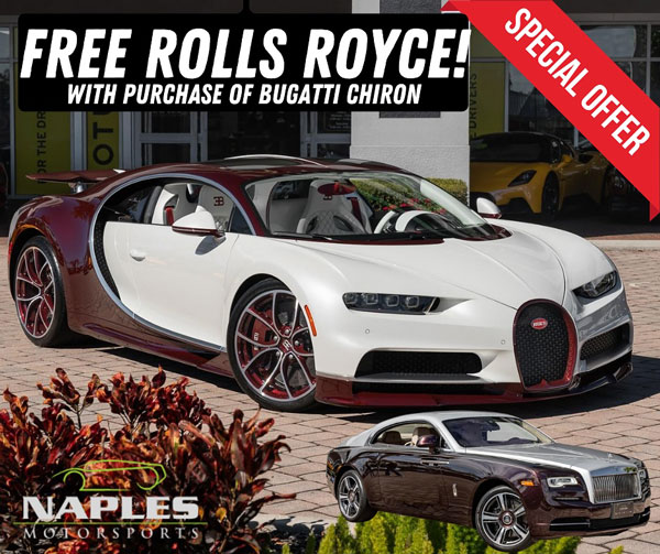 Florida car dealership is giving rolls royce wraith