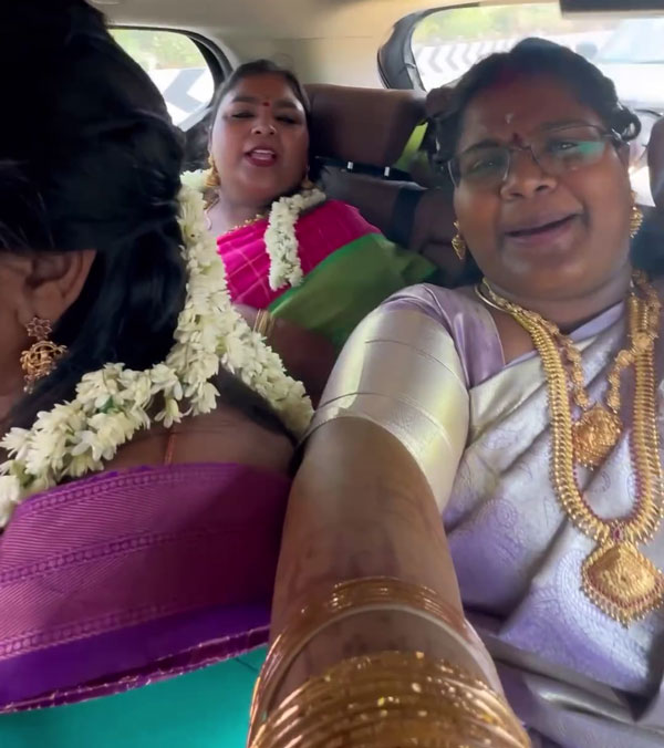 indraja shankar wedding car gift