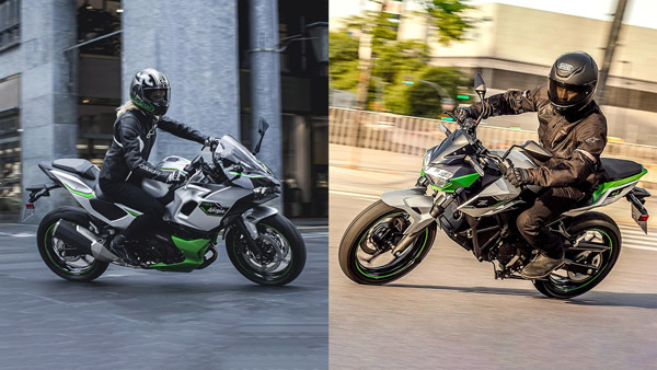 Kawasaki ninja 7 hybrid and z e-1