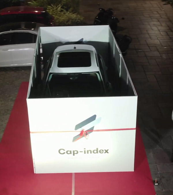 company gifted audi q3 car