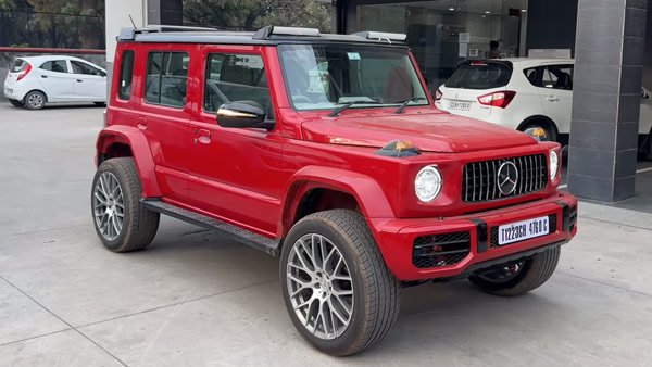 Maruti jimny modified into mercedes g631