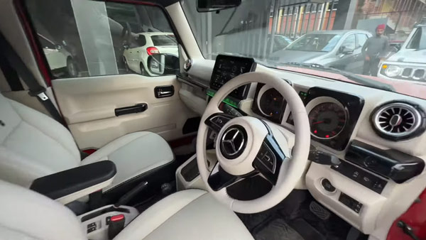 Modified maruti jimny interior