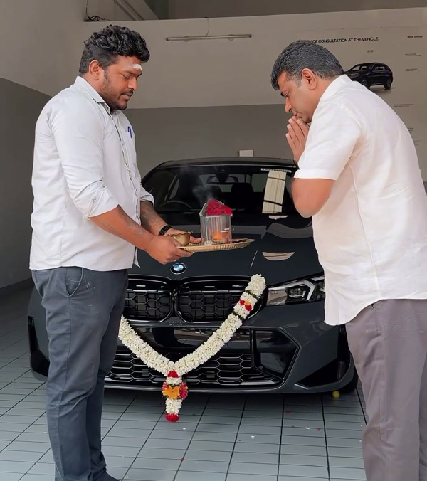 father gifted bmw m340i car to son father gifted bmw m340i car to son