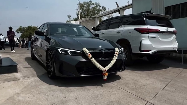 father gifted bmw m340i car to son father gifted bmw m340i car to son