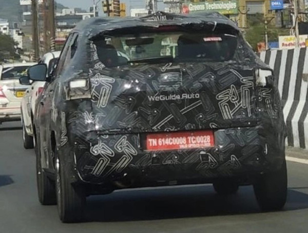 new nissan magnite facelift spotted