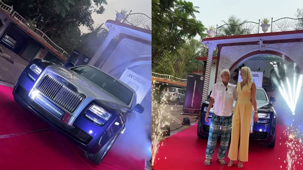 Old man buys 8th rolls royce car