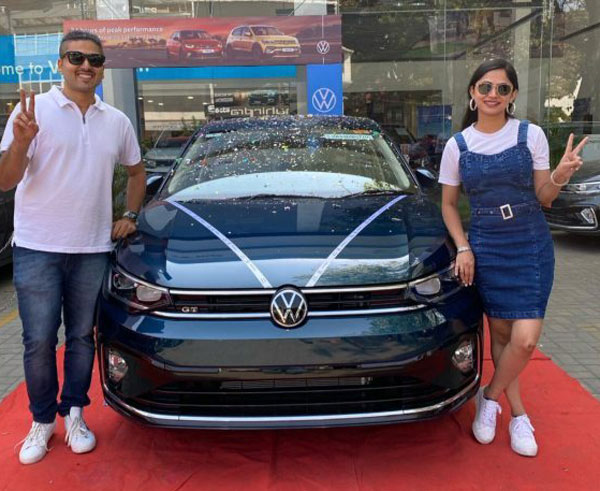 serial actress buys volkswagen virtus