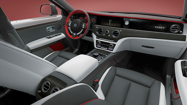 Rolls royce ghost prism interior