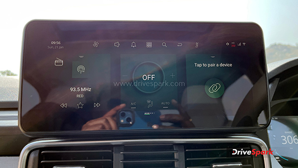 Tata Punch EV Display Tata Punch EV Display