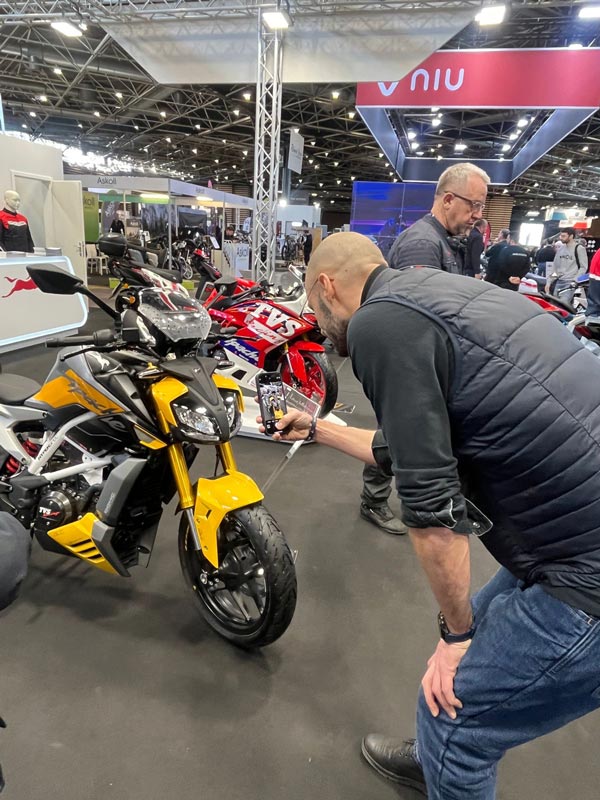 tvs motor company in france