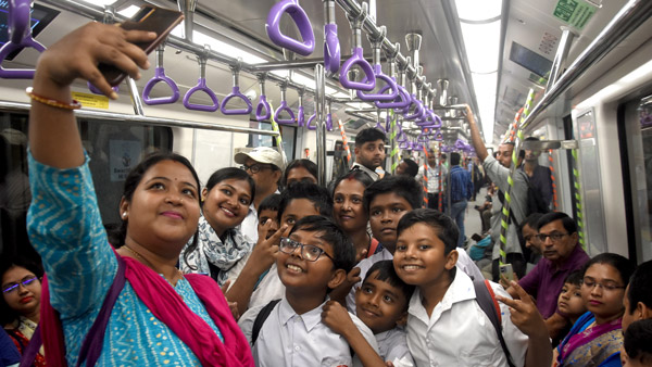 Underwater metro train commences services