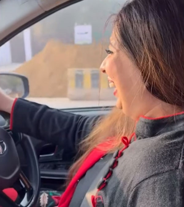 woman drives on wrong side woman drives on wrong side