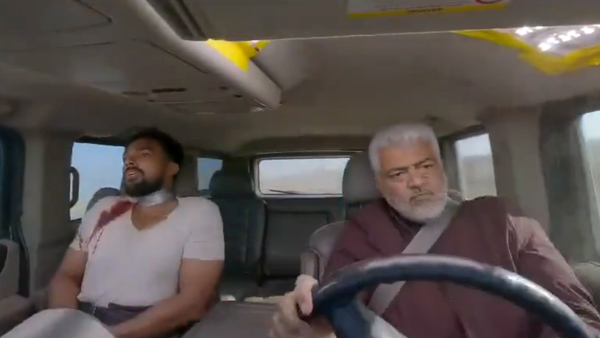 vidamuyarchi ajith car accident