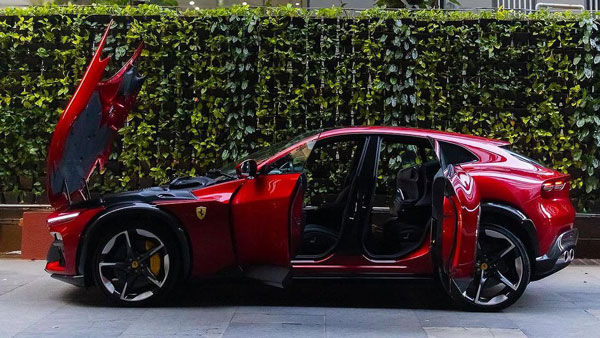 Ambani ferrari purosangue supercar inside Ambani ferrari purosangue supercar inside