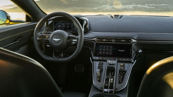 Aston martin vantage cabin
