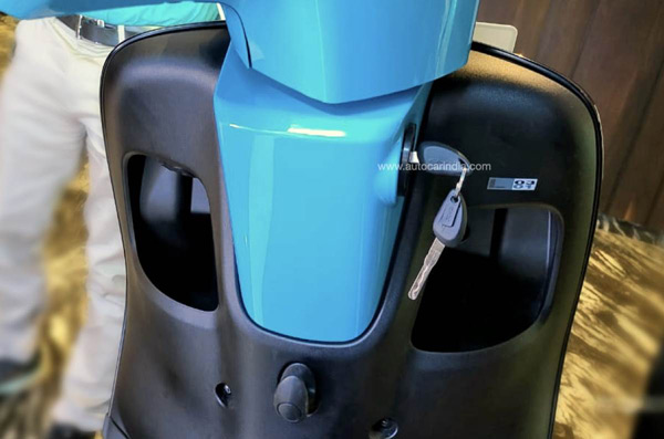 Bajaj chetak cheaper variant key