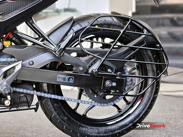 Bajaj pulsar n250 rear wheel cluster