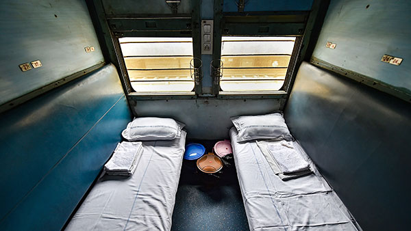 lower berth in railway ticket