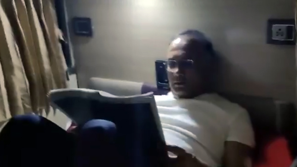 Dinesh Gundu Rao Travelled In KSRTC Bus Dinesh Gundu Rao Travelled In KSRTC Bus