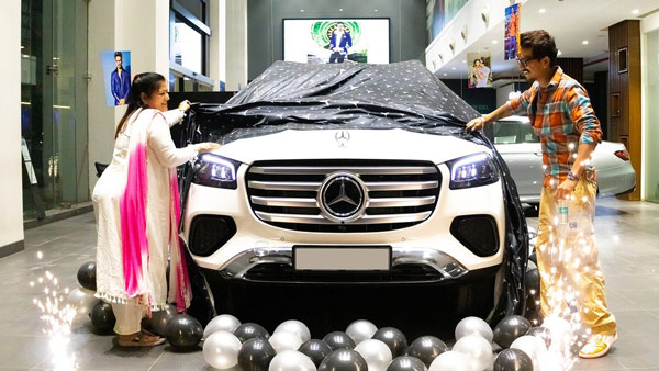 haarsh limbachiyaa buys mercedes-benz gls