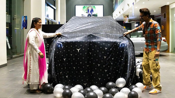 haarsh limbachiyaa buys mercedes-benz gls