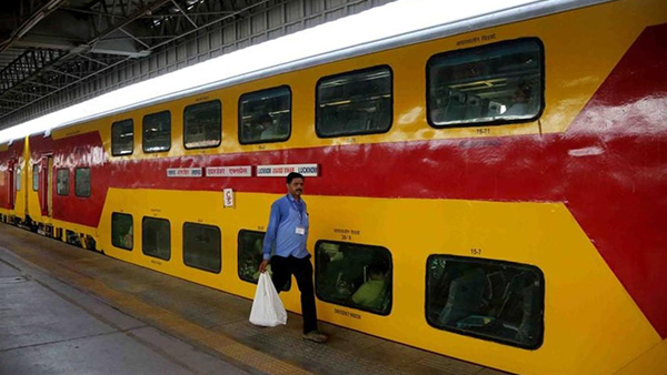 Double decker train to kerala