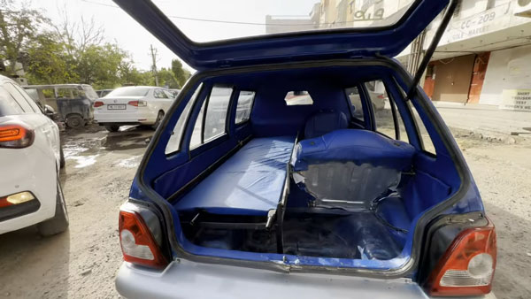 maruti 800 converted into hearse