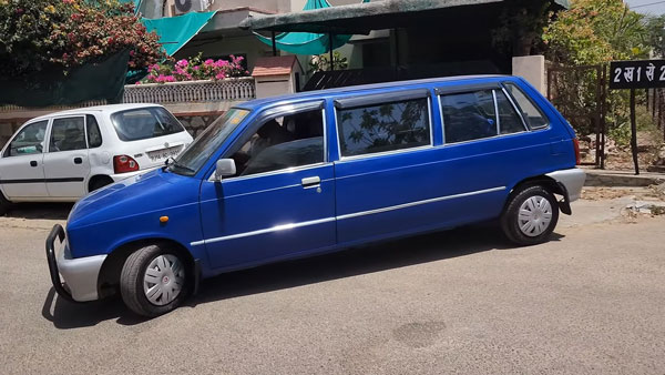 maruti 800 converted into hearse