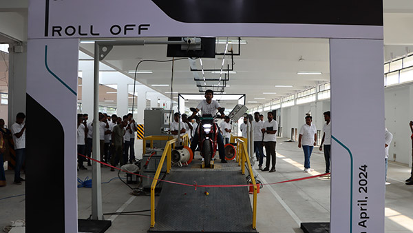 Raptee first motorcycle