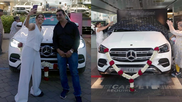 sai tamhankar buys mercedes gle