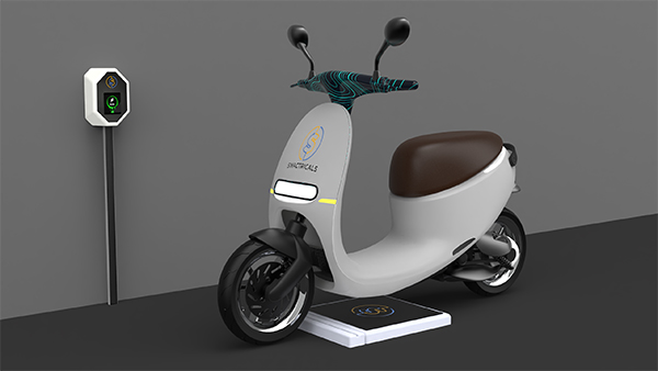 simactricals wireless ev charging system