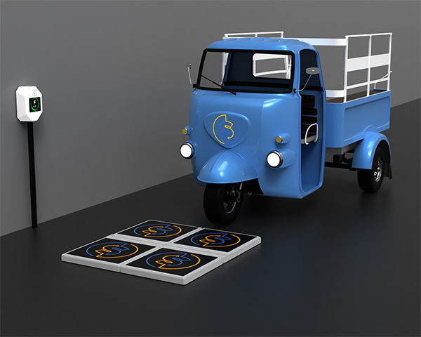 simactricals wireless ev charging system
