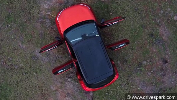 Tata punch 90 degree open door