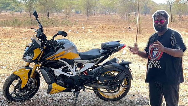 tvs apache rtr310 review video