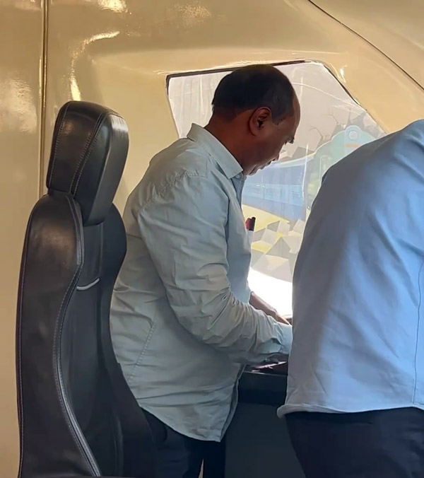 loco pilot retired after 34 years