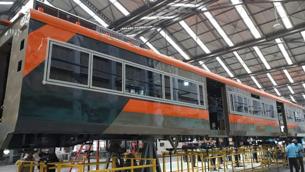 vande metro trains manufacturing started