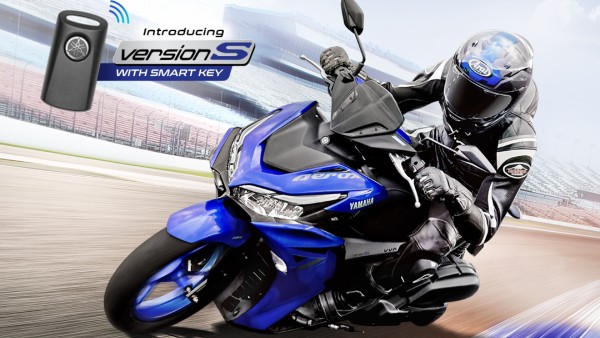 Yamaha aerox 155 s with remote key