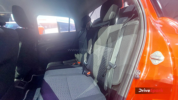 Maruti suzuki swift rear seat