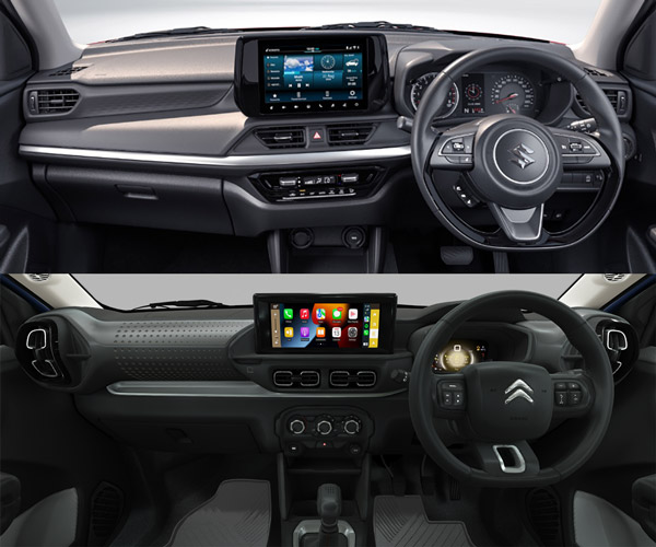 maruti suzuki swift vs citroen c3