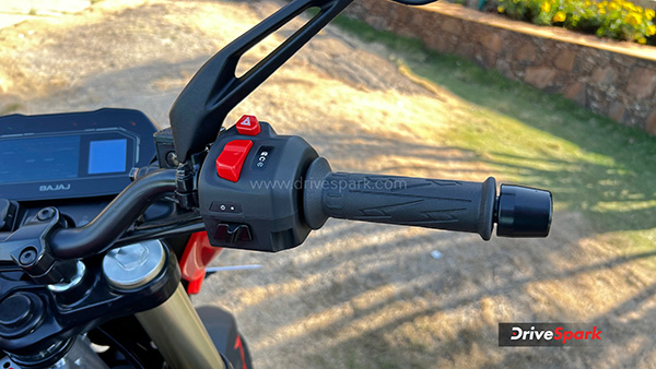 Bajaj pulsar ns400z engine kill switch