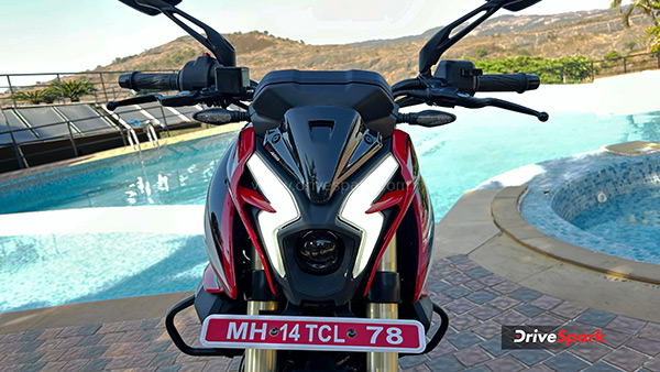 Bajaj pulsar ns400z headlamp