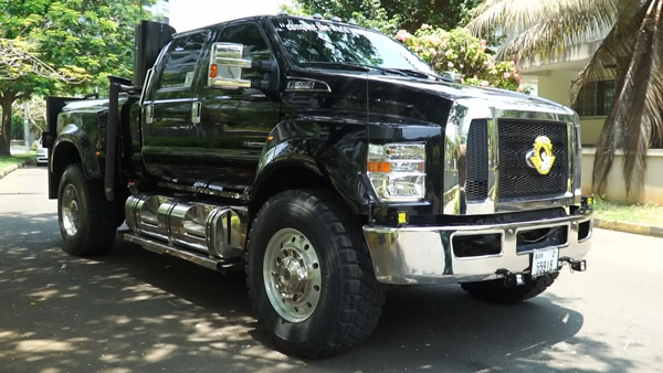 boby chemmanur with ford f650