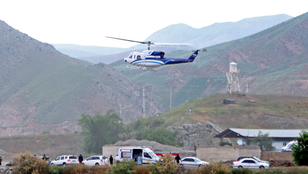 iran president helicopter crash