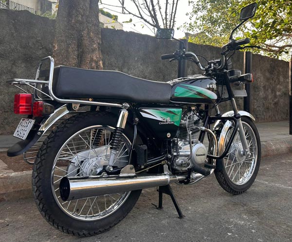 kawasaki 4s champion bike restored