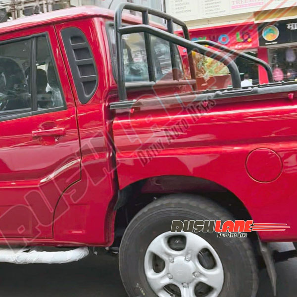 mahindra scorpio pick-up truck spotted