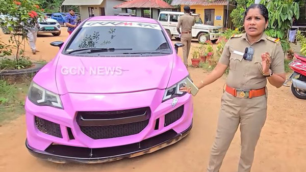 Modified Honda Civic Seized