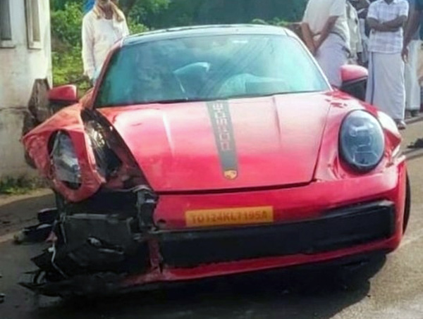 Porsche kerala accident